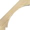 Ekena Millwork 4"W x 16"D x 16"H Imperial Rough Sawn Knee Brace, Douglas Fir BRC04X16X16IMP00RDF - alternate 2